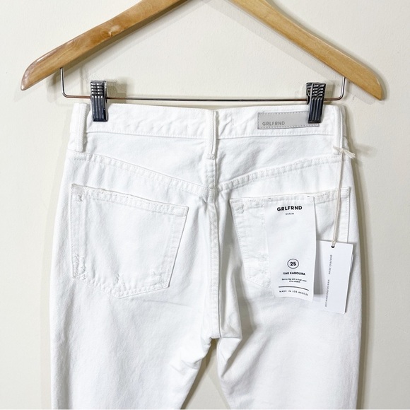 GRLFRND White Karolina High-Rise Skinny Jean in You Know I'm No Good - Picture 6 of 10